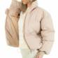 Damen Winterjacke von White ICY - taupe