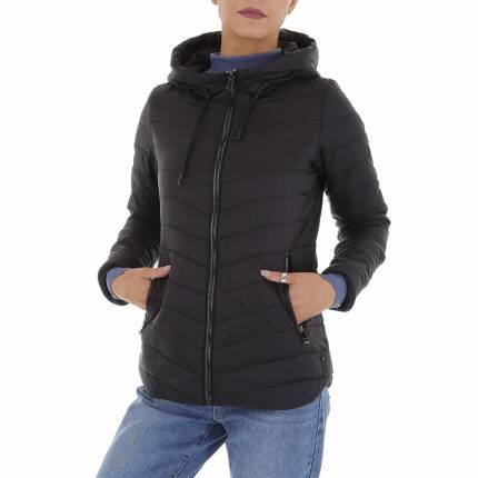 Damen Übergangsjacke von Nature Gr. S/36 - black