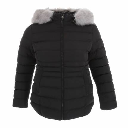 Damen Winterjacke von Nature Gr. XXL/44 - black