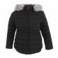 Damen Winterjacke von Nature Gr. L/40 - black