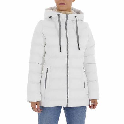 Damen Winterjacke von Nature - white