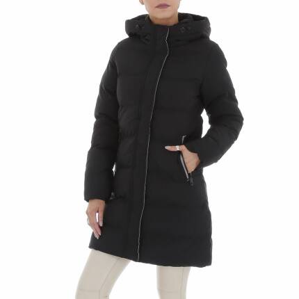 Damen Kurzmantel von Nature Gr. L/40 - black