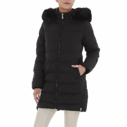 Damen Kurzmantel von Nature Gr. M/38 - black