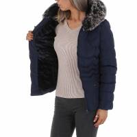 Damen Winterjacke von Nature - mediumblue