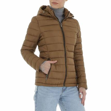 Damen bergangsjacke von White ICY - taupe