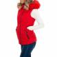 Damen Winterjacke von Egret - red