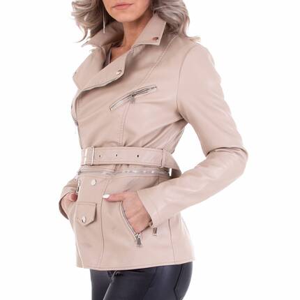 Damen Bikerjacke von NOEMI KENT - beige