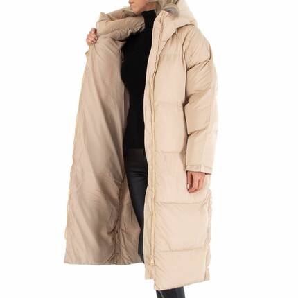 Damen Wintermantel von White ICY - taupe