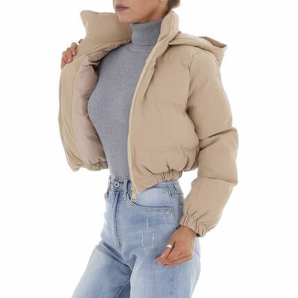 Damen Winterjacke von White ICY - beige