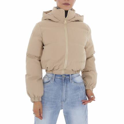 Damen Winterjacke von White ICY Gr. L/40 - beige