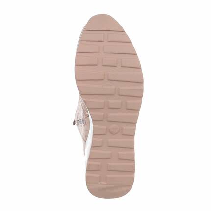 Damen Keilstiefeletten - beige