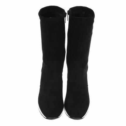 Damen Keilstiefeletten - black