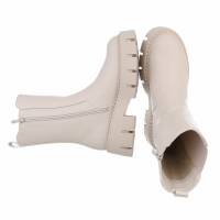 Damen Chelsea Boots - beige