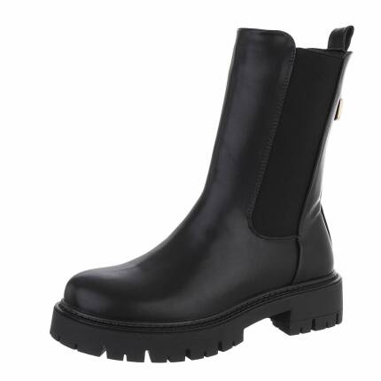 Damen Chelsea Boots - black Gr. 37