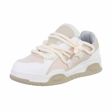 Damen Sportschuhe - beige Gr. 36