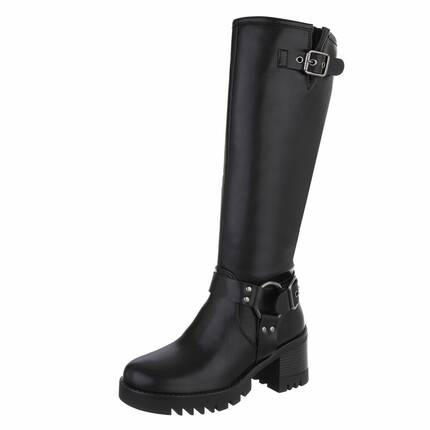 Damen High-Heel Stiefel - black - 12 Paar