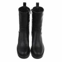 Damen High-Heel Stiefeletten - black