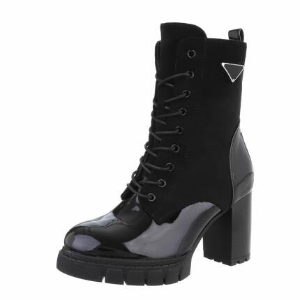 Damen High-Heel Stiefeletten - blackmir Gr. 38