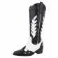 Damen Western- & Bikerboots - blackwhite Gr. 36