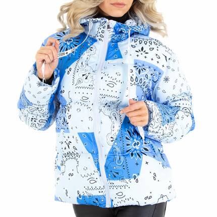 Damen Winterjacke von White ICY Gr. XL/42 - blue