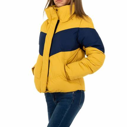 Damen bergangsjacke von GLO STORY - yellow