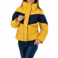 Damen bergangsjacke von GLO STORY - yellow