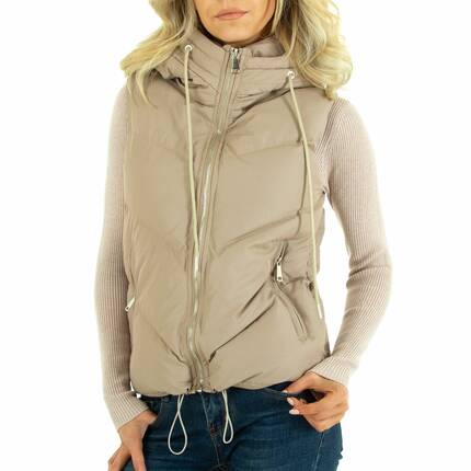 Damen Winterjacke von White ICY - taupe