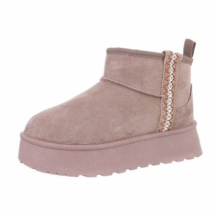 Damen Winterstiefeletten - khakii