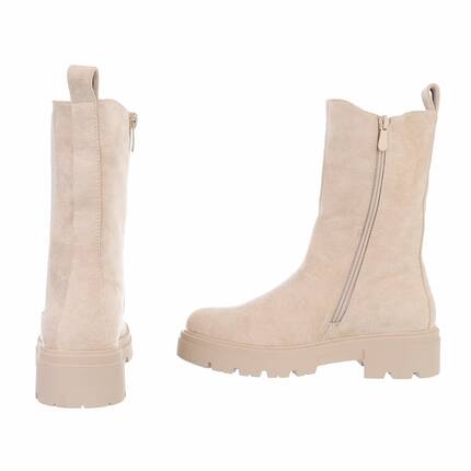 Damen Chelsea Boots - beige