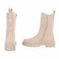 Damen Chelsea Boots - beige