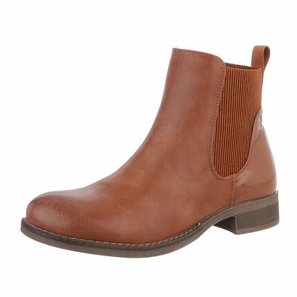 Damen Klassische Stiefeletten - camel