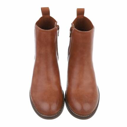 Damen Klassische Stiefeletten - camel