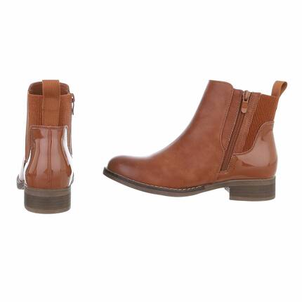 Damen Klassische Stiefeletten - camel