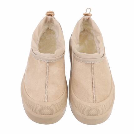 Damen Winterstiefeletten - beige