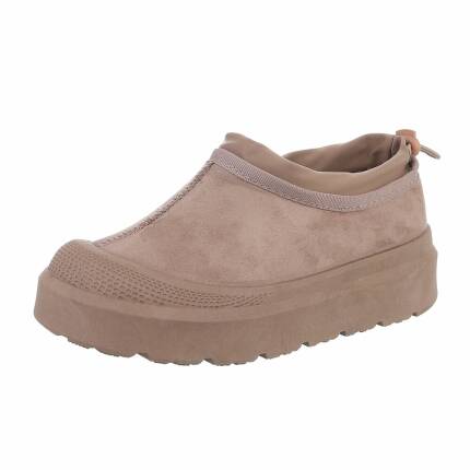 Damen Winterstiefeletten - khaki Gr. 37