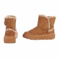 Damen Winterstiefeletten - camel