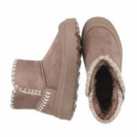 Damen Winterstiefeletten - khaki