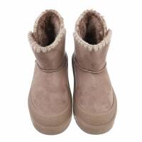 Damen Winterstiefeletten - khaki