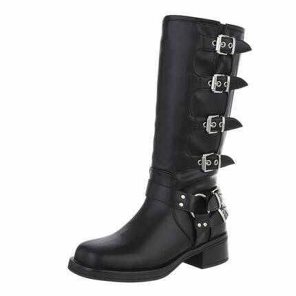 Damen Klassische Stiefel - black Gr. 41