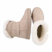 Damen Winterstiefeletten - beige