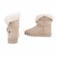 Damen Winterstiefeletten - beige