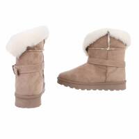 Damen Winterstiefeletten - khaki