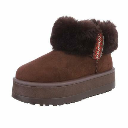 Damen Winterstiefeletten - brown - 12 Paar