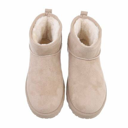 Damen Winterstiefeletten - beige