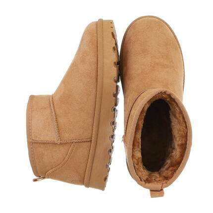 Damen Winterstiefeletten - camel