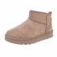 Damen Winterstiefeletten - khaki Gr. 37