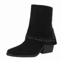 Damen Western- & Bikerboots - black