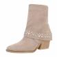 Damen Western- & Bikerboots - khaki Gr. 36