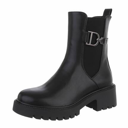 Damen Chelsea Boots - black Gr. 40