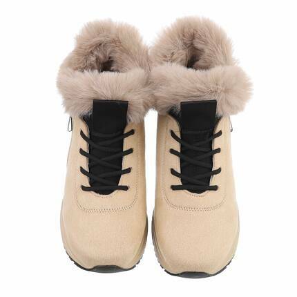 Damen Winterstiefeletten - khaki